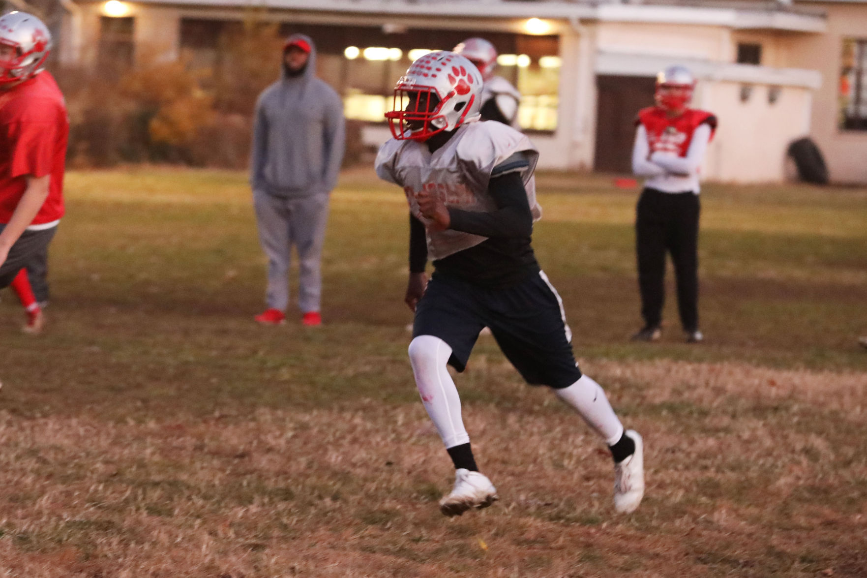St. Joseph football practice